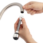 Аэратор ZEIN Z3602, поворотный, на шарнире, гибкий, 2 режима, хром/черный - Фото 11