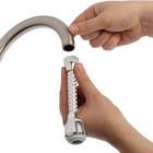 Аэратор ZEIN Z3603, поворотный, на шарнире, гибкий, 2 режима, хром/белый - Фото 11