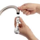 Аэратор ZEIN Z3605, поворотный, на шарнире, гибкий, 2 режима, хром/белый - Фото 11