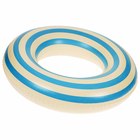 Круг для плавания 60 см, цвет белый/голубой - Фото 3