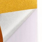 Бумага цветная самоклеящаяся, с блёстками, А4, 10 листов, 10 цветов, мелованная, односторонняя, в пакете, 80 г/м², Человек-паук - фото 9687514