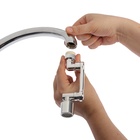 Аэратор ZEIN Z3634, поворотный, регулируемый, угловой, 2 режима, хром 9931950