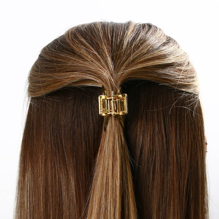 Краб для волос металлический «Для самой нежной и красивой» , 7.5 х 5 см