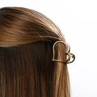 Краб для волос металлический «XOXO» , 4.2 х 3.5 см - Фото 10