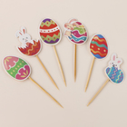 Шпажки на пасху «Пасхальные традиции», набор 6 шт. - Фото 3
