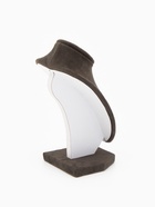 Бюст для украшений QF, 10×7.5×15 см, h=15 см, флок, серый графит - Фото 4