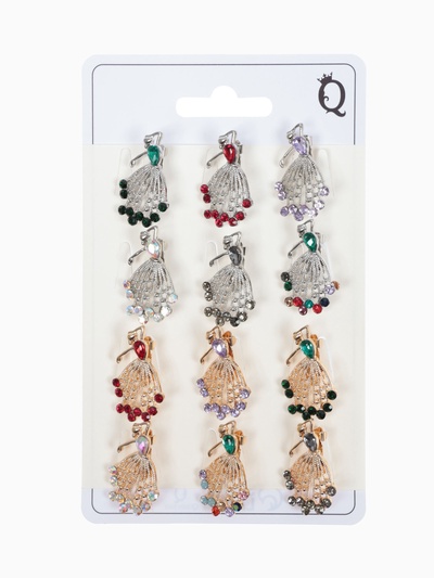 Брошь «Девушка» танцовщица, МИКС