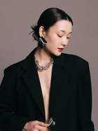 Колье «Цепь» двойная, жгут, цвет глянцевый серебро, 40 см - Фото 4