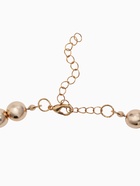 Бусы «Стандарт» пластик трио, бусины №8, 20, цвет золото, 40 см - фото 58002649