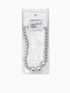 Бусы «Стандарт» пластик трио, бусины №8, 20, цвет серебро, 40 см - фото 58140347