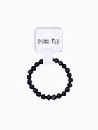 Браслет шар №8 "Агат чёрный" - фото 809444780