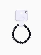 Браслет из бусин «Агат», d=5.5 см, шар №8, чёрный - Фото 3