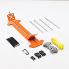 Набор для плетения из паракорда, 10 предметов, металлический станок, паракорд, фастексы - Фото 1