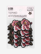 Термоаппликация «Цветок», 4×6 см, розовая 10226665 - фото 319819650