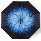 Зонт - наоборот «Цветы», механический, 8 спиц, R = 53 см, цвет МИКС - фото 9632564