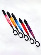 Зонт - наоборот «Цветы», механический, 8 спиц, R=53/60 см, d=106 см, МИКС - Фото 5