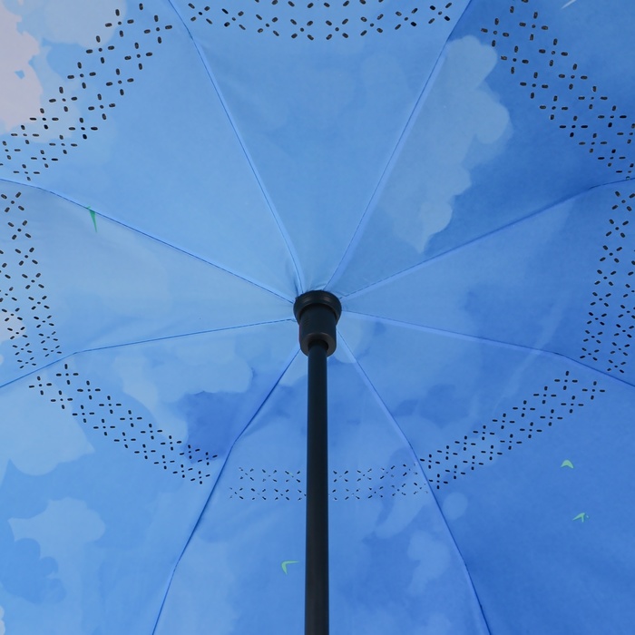Зонт - наоборот «Небеса», механический, 8 спиц, R = 53 см, цвет МИКС - фото 1905220716