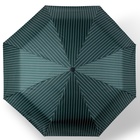 Зонт автоматический «Полосы», 3 сложения, 8 спиц, R = 47 см, цвет МИКС - фото 9632591
