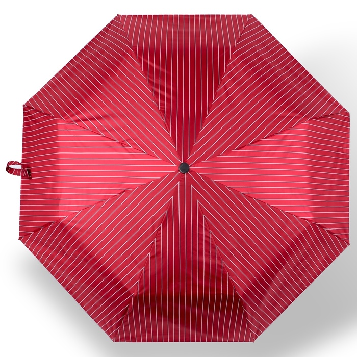 Зонт автоматический «Полосы», 3 сложения, 8 спиц, R = 47 см, цвет МИКС - фото 1905220737