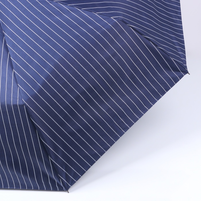 Зонт автоматический «Полосы», 3 сложения, 8 спиц, R = 47 см, цвет МИКС - фото 1905220740