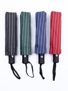 Зонт автоматический «Полосы», 3 сложения, 8 спиц, R=47/55 см, d=94 см, МИКС - Фото 4