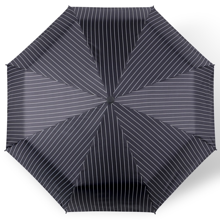 Зонт автоматический «Полосы», 3 сложения, 8 спиц, R = 47 см, цвет МИКС - фото 1905220733