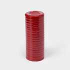 Крышка для консервирования, ТО-66 мм, металл, цвет красный, упаковка 20 шт - фото 9632615