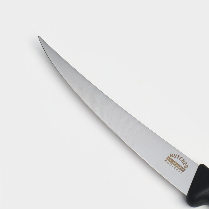 Нож кухонный Samura BUTCHER, слайсер, лезвие 22,3 см - фото 1909594165