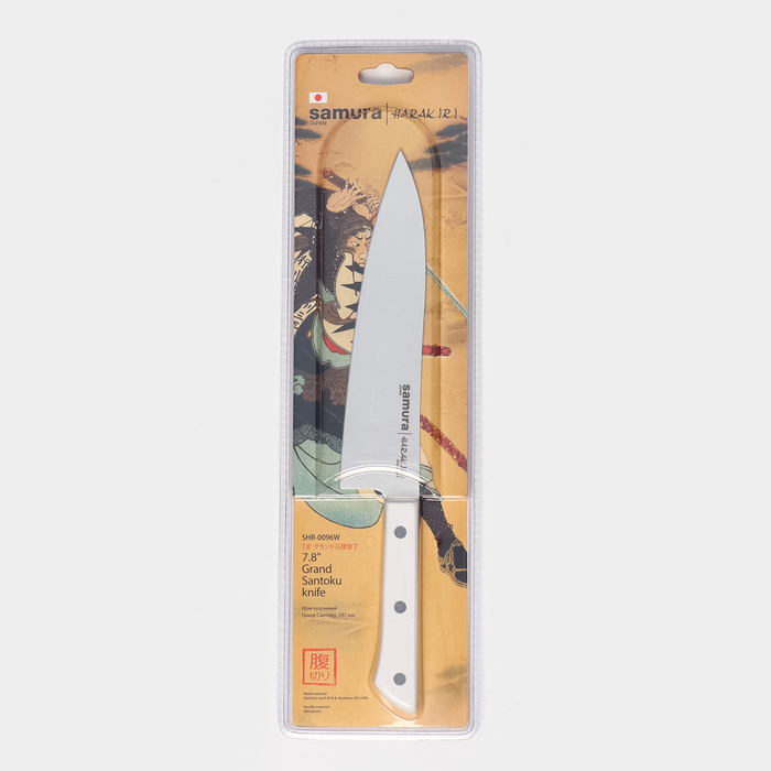 Нож кухонный Samura HARAKIRI, сантоку, лезвие 20 см - фото 1909594182
