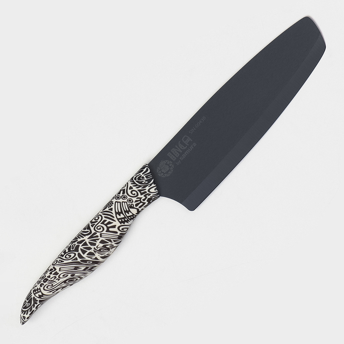 Нож кухонный Samura Inca, накири, лезвие 16,5 см, черная циркониевая керамика - фото 1909594183
