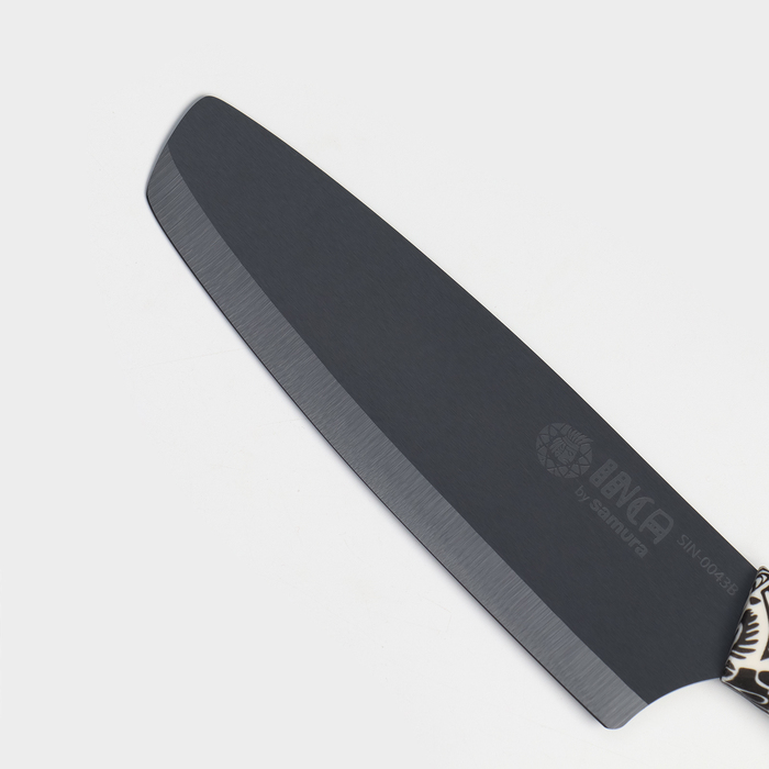 Нож кухонный Samura Inca, накири, лезвие 16,5 см, черная циркониевая керамика - фото 1909594185