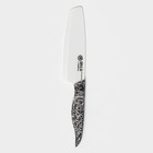 Нож кухонный Samura Inca, накири, лезвие 16,5 см, белая циркониевая керамика - фото 4440088
