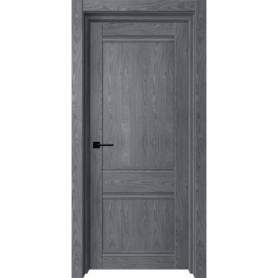 Дверное полотно «Альфа 2», 600×2000 мм, глухое, цвет ольха серая
