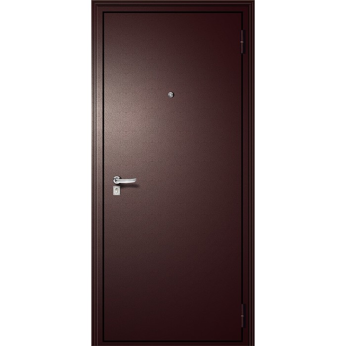 Входная дверь GOOD LITE 1, 860×2050 мм, левая, цвет антик медь / ясень белый - Фото 1