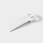 Открывашка винтовых крышек, 14 см, пластик, цвет белый - Фото 3