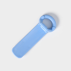Открывашка винтовых крышек, 14 см, пластик, цвет голубой - Фото 3