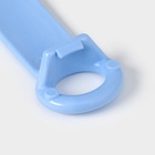 Открывашка винтовых крышек, 14 см, пластик, цвет голубой - Фото 6