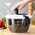 УЦЕНКА Центрифуга для сушки зелени Magistro Vegan pro, 5 л, пластик, цвет черно-белый - Фото 4