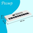 Синтезатор детский «Клавишник», звуковые эффекты, 61 клавиша - Фото 2