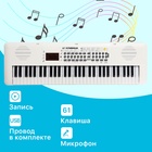 Синтезатор детский «Клавишник», звуковые эффекты, 61 клавиша - Фото 3