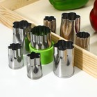 УЦЕНКА Набор овощерезок «Палитра», 8 шт., цвет МИКС - Фото 1