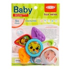 Погремушка детская «Цветочек», цвета МИКС - фото 23869623