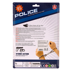 Набор полицейского "Следователь", с металлическими наручниками, световые эффекты - фото 3942871