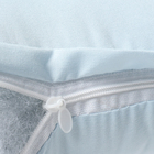 Подушка декоративная Этель 40*40см, цв.светло-голубой - Фото 3