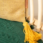 Плед SL Home Warm, 130×180 см, хлопок, изумрудный - Фото 2