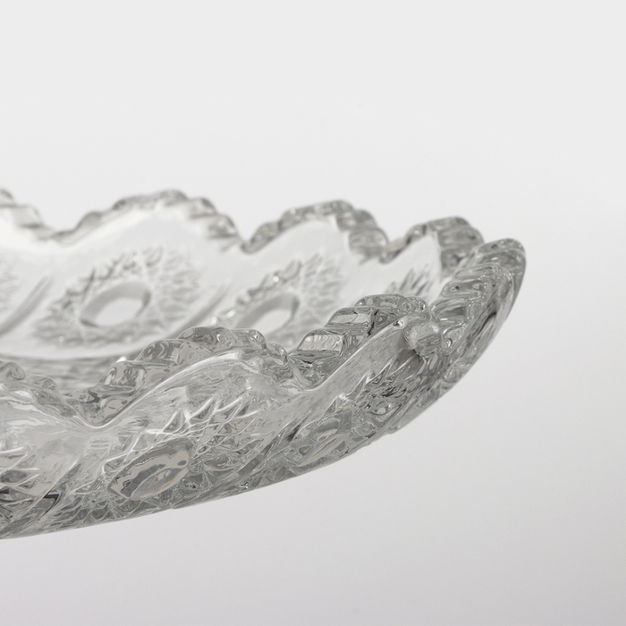 Ваза стеклянная на ножке для торта MEY-JI, 36×23 см - фото 1908126593