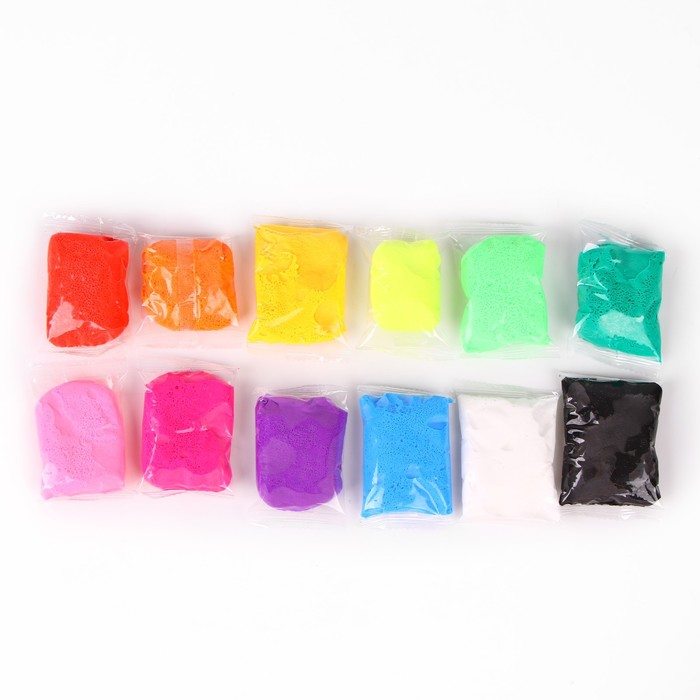 УЦЕНКА Воздушный пластилин, 12 цветов - Фото 1