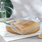 Форма для запекания прямоугольная для СВЧ «Боркам», 2 л - Фото 2