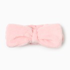 Набор для бани и ванной Этель "Бантик", цв. розовый, полотенце- парео 75*120 см+повязка - Фото 8
