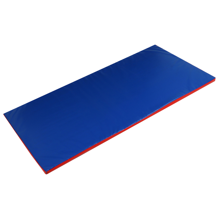 Мат ONLYTOP, 200х100х4 см, цвет синий/красный - Фото 1